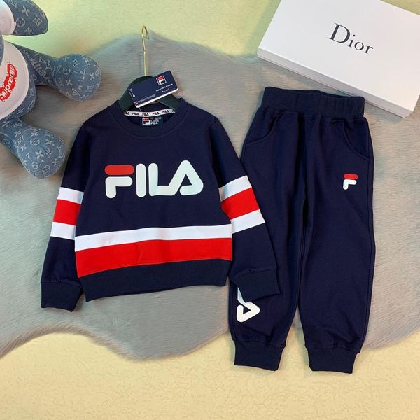 

2019 новый высококачественный детский с длинными рукавами из двух частей костюм190810 # 008, White