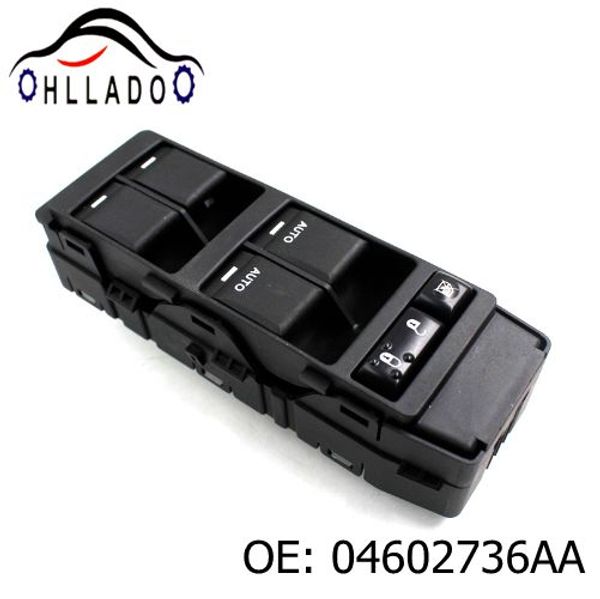 

hllado auto accessories power window master control switch 04602736aa for c hrysler d odge j eep 2006-2014 4602736aa car window switch