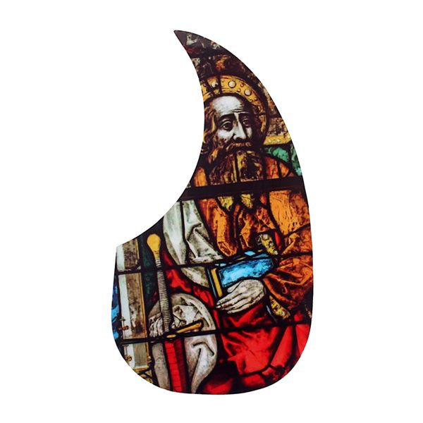 

acoustic guitar pickguard, water shaped self adhesive