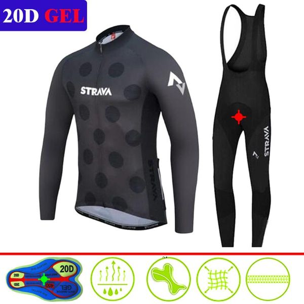

2020 long sleeves autumn thin mem cycling jerseys mtb bike ropa ciclismo cycle sportswear pro strava team cycling clothing black, Black;blue