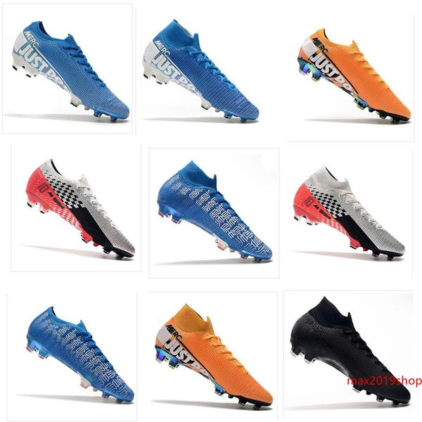 

2019 mens womens new soccer cleats mercurial superfly 7 elite sg-pro ac soccer shoes cr7 mercurial vapors 13 elite sg-pro football boots