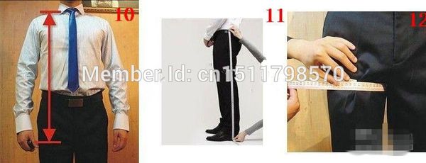 

new men suits pants fashion business pants custume made personal, White;black