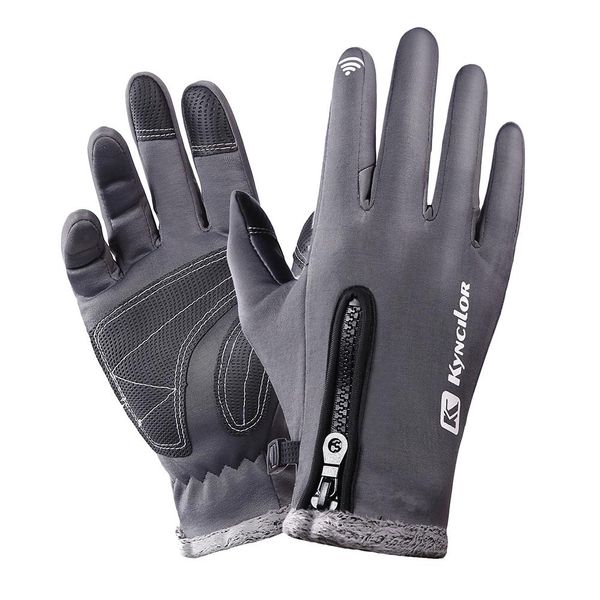 

new cycling skiing winter warm waterproof full finger touch screen gloves