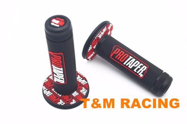 

7/8" atv dirt motorcycle grips handle bar grip pit bike 7/8" atv blac+red