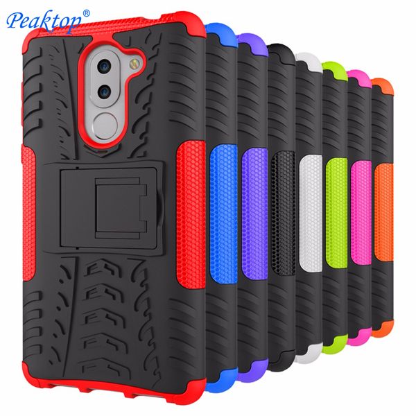 

for huawei honor 6x cover hybrid shockproof armor tpu+pc phone stand case for huawei mate 9 lite phone cases for huawei gr5 2017