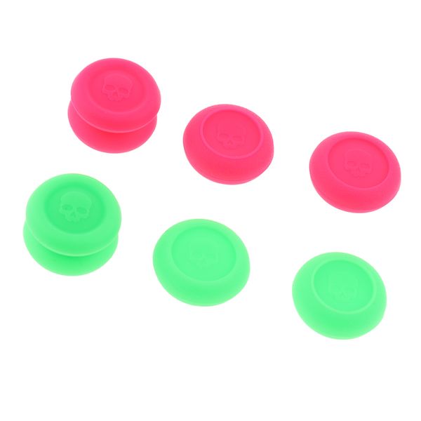 

skin, cqc and fps thumb grip set joystick caps analog stick cover for nintendo switch pro & ps4 / slim / pro controller (6pcs