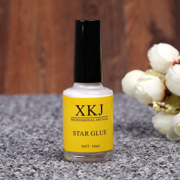 

16ml nail art glue for foil sticker nail transfer tips white star glue adhesive accessories banicure decoration tool 29 b, Red;pink