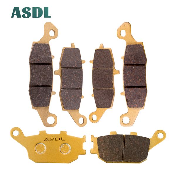 

motorcycle front and rear brake pads for sv 400 650 dl 650 1000 gsf 750 #c