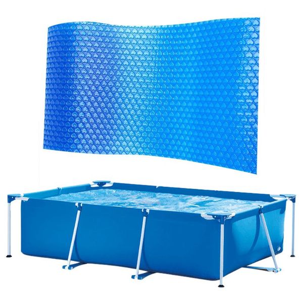 

pool cover 220*150 300*200cm waterproof protector foot above ground blue protection pool accessories swimming cover d5