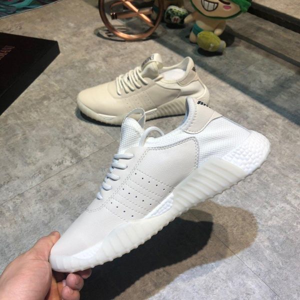 

whf2 new limited edition french series high-end men s casual shoes, men s boots fashion sports shoes, original shoebox delivery 38-44, Black