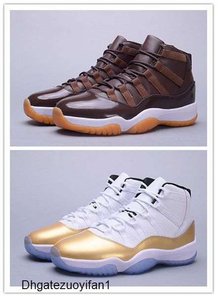 

with box xi 11 72-10 chocolates high closing ceremony gold men basketball shoes 11s sneakers mens sports shoes wholesale us 7-13