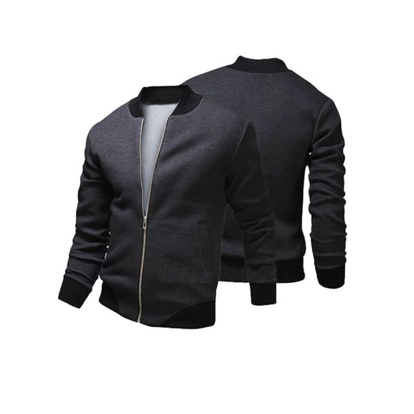 

mens sold color jacket fashion luxury men streetwear jacket for autumn winter men slim jackets clothing with zipper, Black;brown