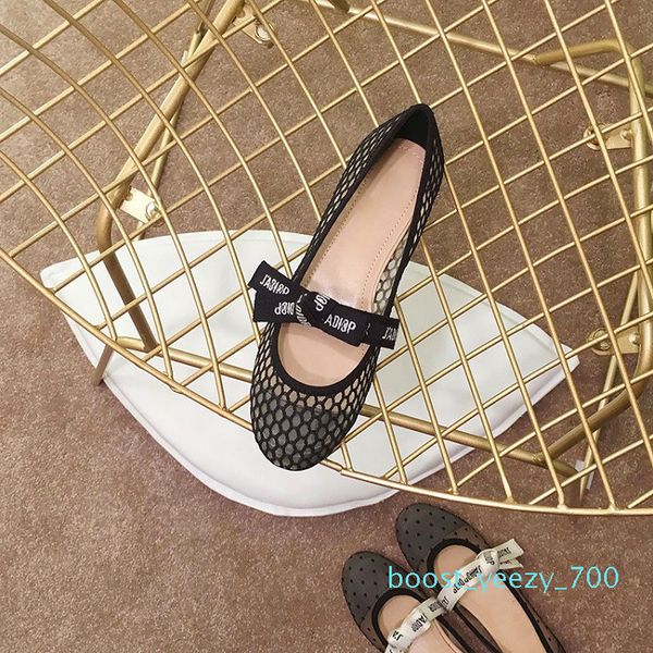 

2019 new women casual bowknot flats shoes luxury lady ballet loafers shoes designer female party wedding pumps q-321 b70, Black