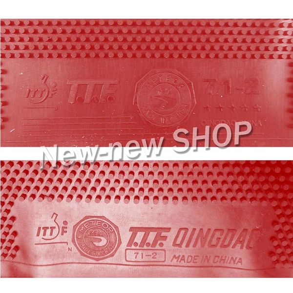 

meteor 71-2 half long pips-out table tennis pingpong rubber without sponge