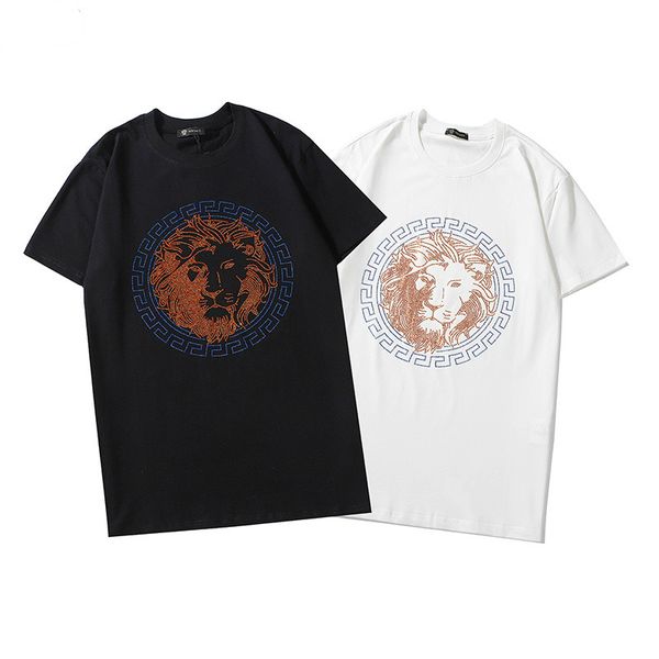 

mens versace продаем хорошо футболки мужские модельер medusa футболка street футболки повседневная печать топ женщин лето коротким рукавом е, White;black