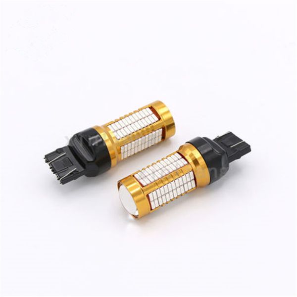 

cyan soil bay 1pc t20 7443 w21 led canbus bulb 106 smd 4014 led car external reverse backup light turn signal lamp tail light