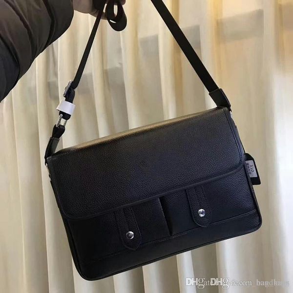 

мода top brand мужчины портфель из натуральной натуральной кожи мужчин сумка сумка для ноутбука сумка плеча сумка сумки мужские сумки черный