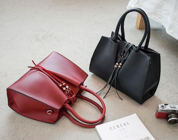 

3 Piece Composite Bag Women Handbags High Quality Shipping Bag Big Shoulder Bags Pure Travel Bag