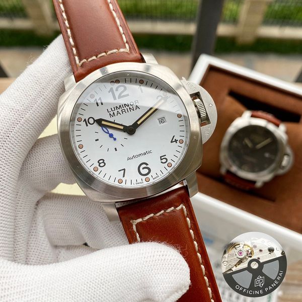 

2019 2020 высокий gmt качества pam часы мужские часы холст глазурь смотреть часы [не от сарая шерсть] d263, Slivery;black