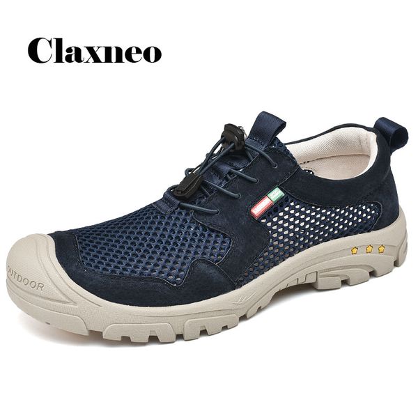 

men mesh shoes breathable 2020 summer man's shoe fashion casual walking footwear new arrival soft big size, Black
