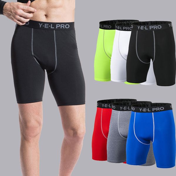 

men running shorts marathon quick dry sports running shorts professional male gym yoga short outdoor jogging elastic, Black;blue
