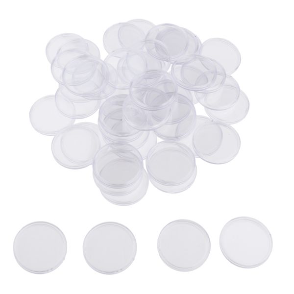 

100x coin holder capsules container box gasket commemorative coin storage