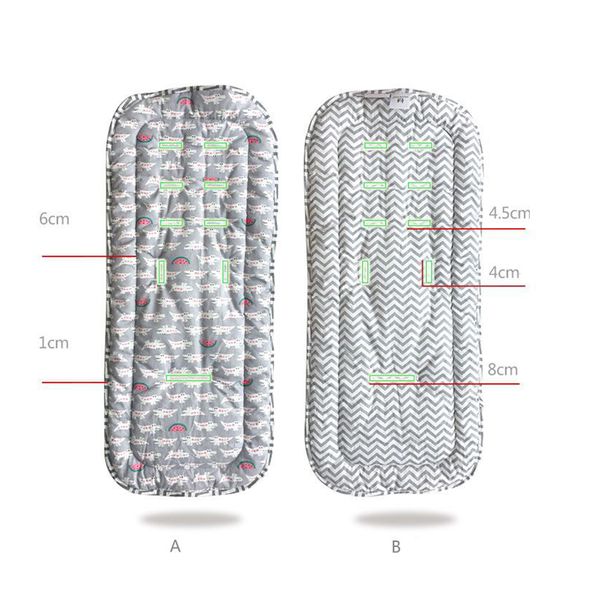 

soft baby diaper pad infant stroller cushion accessories cotton pushchair mat mattress car seat pad baby carriers seat