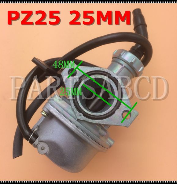

25mm pz25 carburetor hand choke for 110cc 125cc quad atv dirt bike