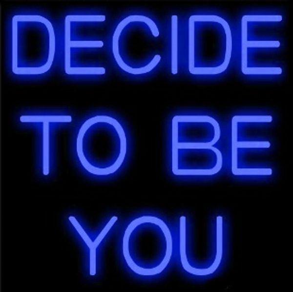

Fa hion new handcraft decide to be you cu tom deignbeer bar pub tore party recreation room wall window re taurant di play neon ign 32x24