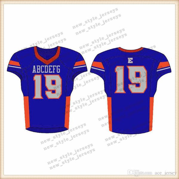 

131Men 2019 Youth Football Jerseys Army Green Wine Red Embroidery Logos Stitched Custom Any name Any number Jerseys