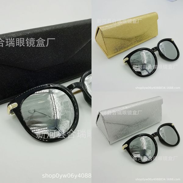 

sun sun sunglasses box simple and generous folding handmade glasses box, Blue