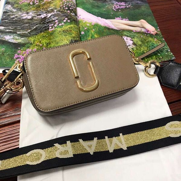 

ladies shoulder handbag leather letter wide shoulder strap double row zip mini square handbag cross body ing