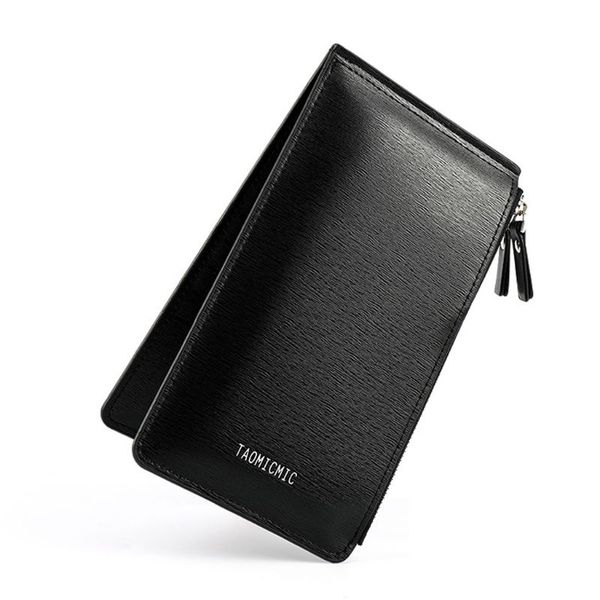 

men card holder ultra-thin wallet coin purse f42a, Red;black