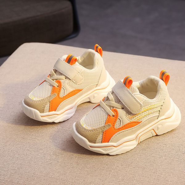 

kids sneakers for fashion autumn mesh running shoes casual breathable children toddler sneakers children's sport shoes, Black;red