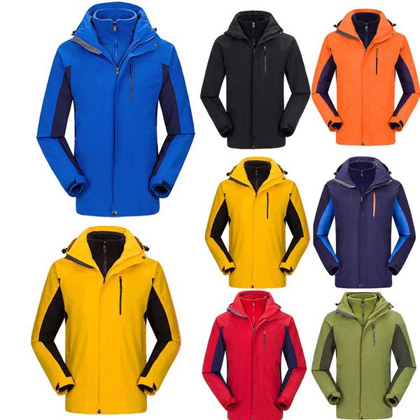 

men waterproof jacket coat winter soft jackets breathable clothes outdoor camping climbing windproof coat, Blue;black