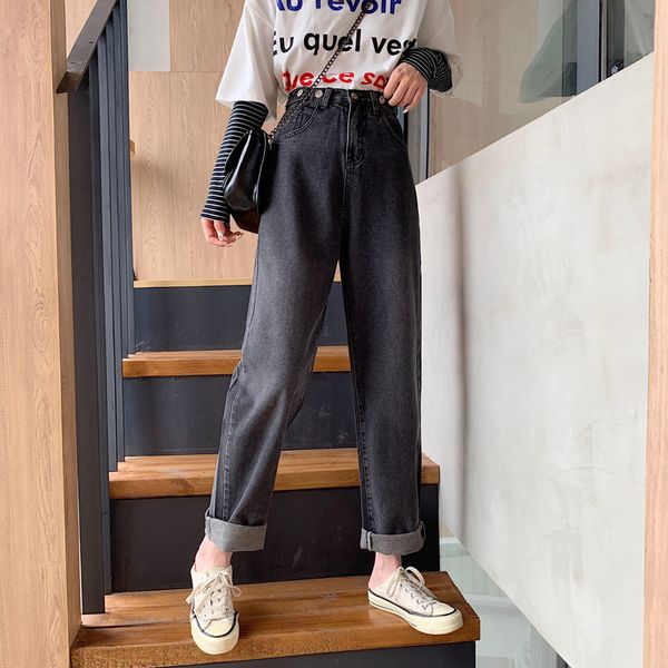 

light black black cowboy waist tight dress nine points feet pants, Blue