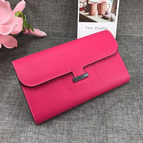 

2019 wallet women fashion wallet real leather purse female money bag small zipper coin pocket, Red;black