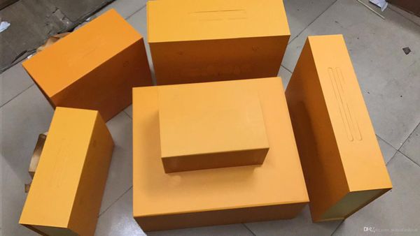 

factory wholesale designer lady bags box with different color name size and stuff for bags wallet scarf close ing