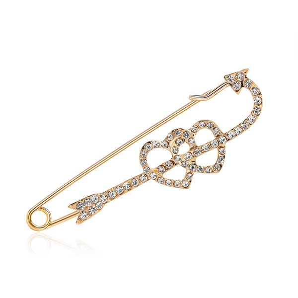 

fashion apparel accessories metal brooch love pin fashion jewelry, Gray