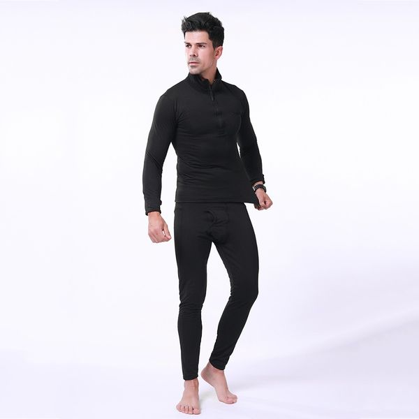 

2 piece men's tracksuit sportwear running suits men's autumn winter solid tight-drying pants sets sports suit tracksuit#g2, White;black