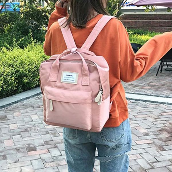 

bolsa backpacks women japanese and korean small fresh school backpack multi-purpose campus wild girls leisure backpacks tote bag