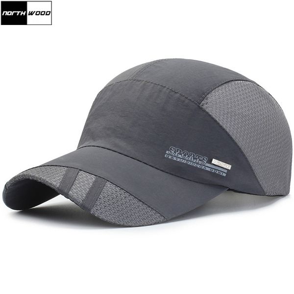 

northwood] 2019 new summer cap mesh baseball caps for men women outdoor bone masculino gorras para hombre trucker baseball cap, Blue;gray