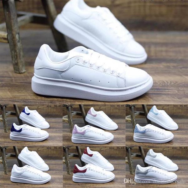 

white all casual shoes lace up designer sneakers comfort pretty girsl women casual leather shoes men and women beautiful luxury shoes 35-43