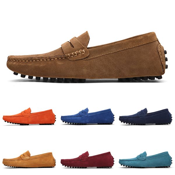 

excellent non-brand designer loafers shoes slip-on men casual chaussures mens dress sneakers espadrilles triple black green 38-47 style 9