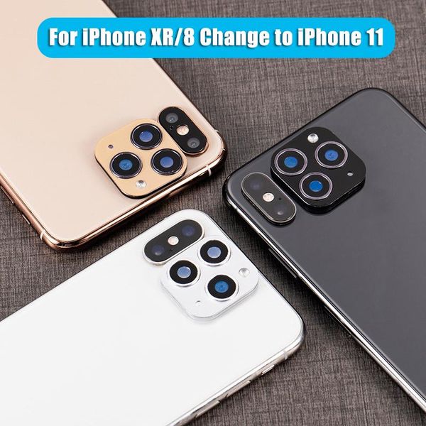 

наклейка объектива для iphone xr/x/xs / xs max крышка камеры секундная смена поддельная камера для iphone 11 pro / 11 pro max