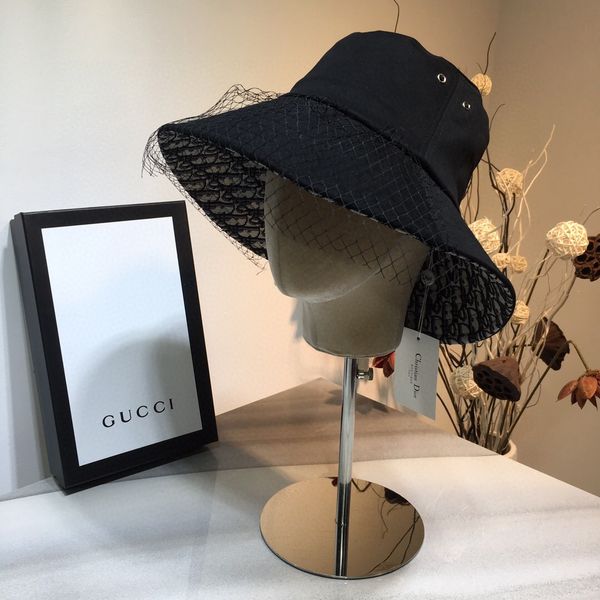 

оптовая мода designercaps мужчины женщина luxury шапок летнего горячий рыбак hat мужского brandhats дамы designerhats 20022132y, Black;white