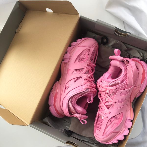 

2020 luxury designer platform sneakers paris track 3.0 gomma triple s fashion casual shoes outdoor sports sneakers baskets, White;red