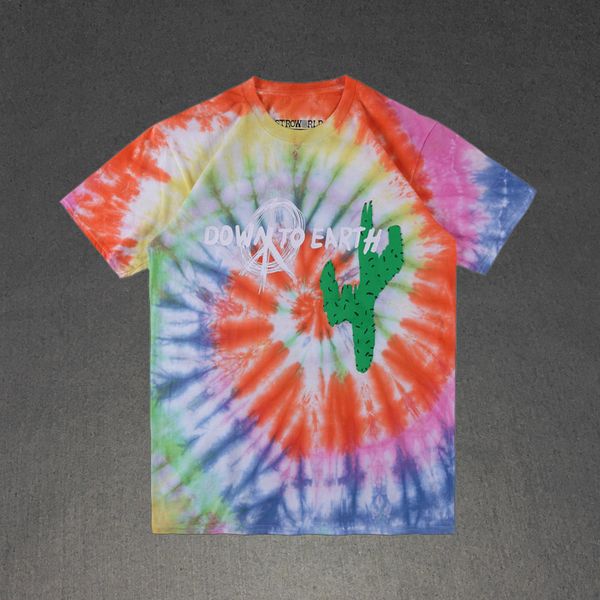 

mens designer tshirts 2020 travis sc0tt astr0w0rld x d0ver short sleeve t-shirts tie-dye hip-hop trendy t-shirts s-xl, White;black