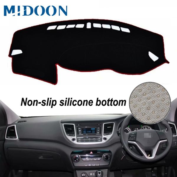 

midoon for ix35 tuscon 2015 2016 2017 2018 2019 car styling covers dashmat dash mat sun shade dashboard cover carpet sun