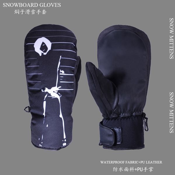 

heated glovh snowboard gloves snowmobile motorcycle mittens winter windproof waterproof snow gloves